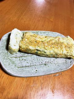 チーズと青のりの卵焼き-レシピのメイン写真