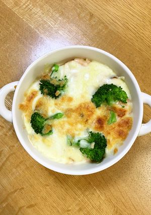 チーズ明太もちグラタン-レシピのメイン写真