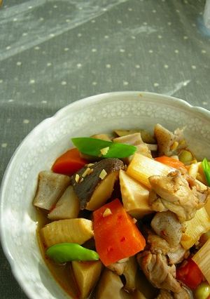 ピリ辛筑前煮-レシピのメイン写真