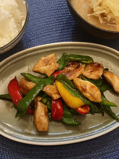 鶏肉とピーマンのアジア炒め-レシピのメイン写真