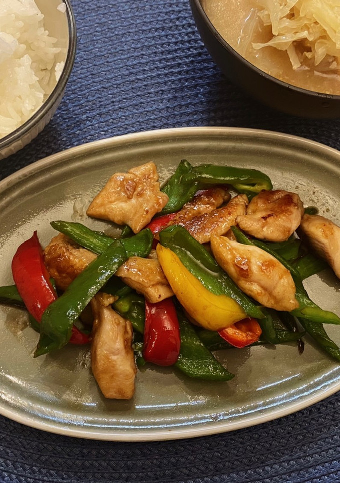 鶏肉とピーマンのアジア炒め-レシピのメイン写真