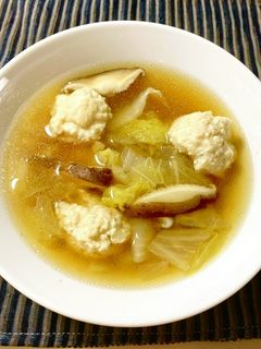 ふわふわ鶏団子の味噌鍋-レシピのメイン写真