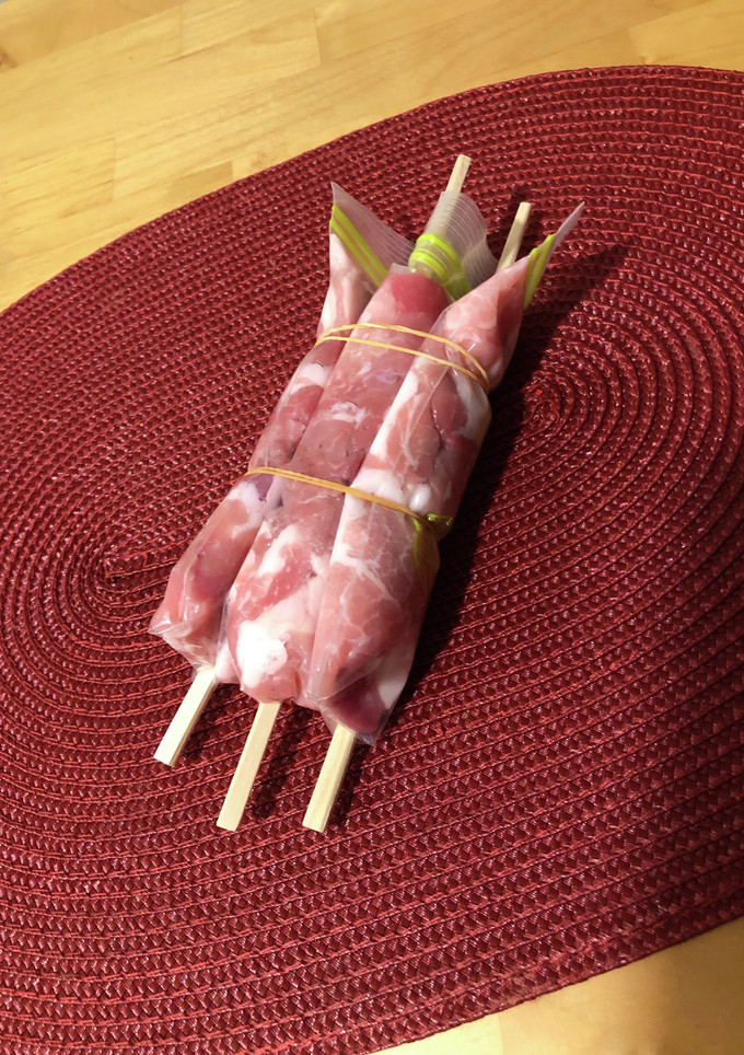 省エネand省スペース！　お肉の冷凍-レシピのメイン写真