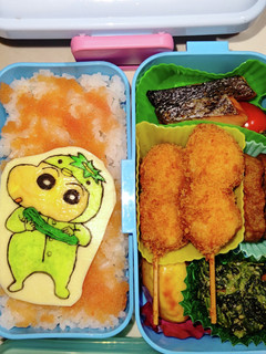 かっぱしんちゃん弁当~♪-レシピのメイン写真