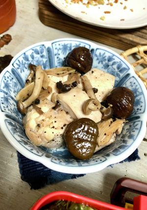 甘栗と鶏肉のビネガーグリル-レシピのメイン写真