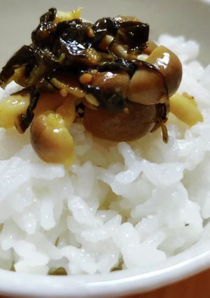 ごはんのお供に　高菜しめじ-レシピのメイン写真