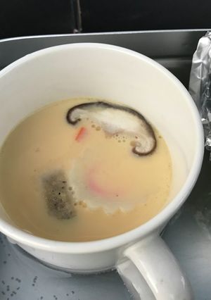 銀杏入り茶碗蒸し（キャンプ飯風）-レシピのメイン写真