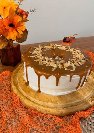 キャラメルシフォンケーキ-レシピのメイン写真