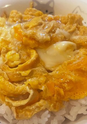 3分で!卵ご飯 (スクランブルエッグ?)-レシピのメイン写真