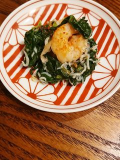 エビとほうれん草のナムル-レシピのメイン写真