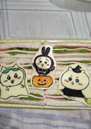 ハロウィンちぃかわ弁当～♪-レシピのメイン写真