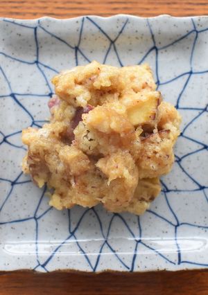 ふわっと軽い☆米粉のさつまいも蒸しパン-レシピのメイン写真