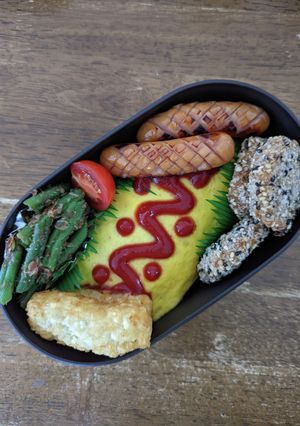 JK☆オムライス弁当★-レシピのメイン写真