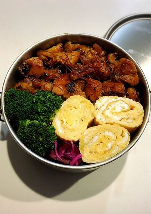 のっけ弁当2022.10.27焼き鳥丼-レシピのメイン写真