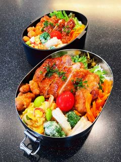 高校生弁当2022 10月27照り焼き-レシピのメイン写真