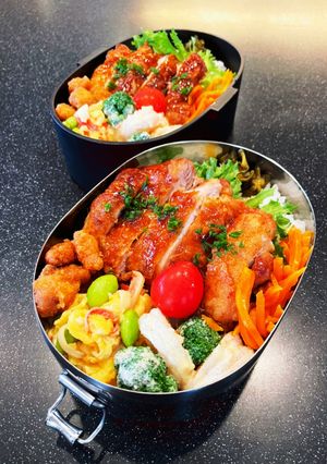 高校生弁当2022 10月27照り焼き-レシピのメイン写真