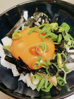 ずぼらおつまみ④卵黄とろ～り長芋短冊-レシピのメイン写真