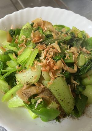 青梗菜とメンマのさっと炒め☆-レシピのメイン写真