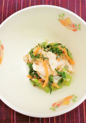 れんこんの梅肉あえ＠倉敷市学校給食-レシピのメイン写真