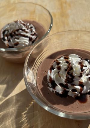 米粉とココアでなめらかチョコプリン-レシピのメイン写真