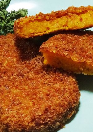 簡単!かぼちゃパウダーでかぼちゃコロッケ-レシピのメイン写真