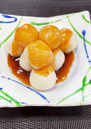 米粉でモッチモチ！みたらし団子-レシピのメイン写真