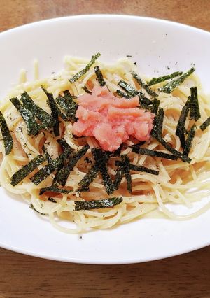 フライパンのみ☆たらこクリームパスタ-レシピのメイン写真