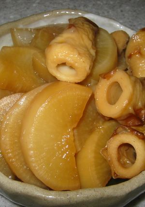 大根とちくわの経済的な煮物☆-レシピのメイン写真