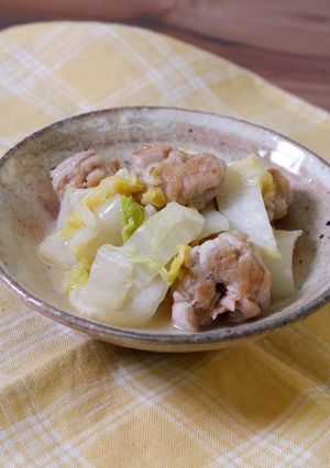 豚こま団子と白菜のあんかけ-レシピのメイン写真