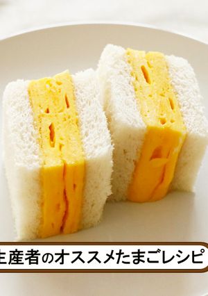 厚焼きたまごのサンドイッチ-レシピのメイン写真