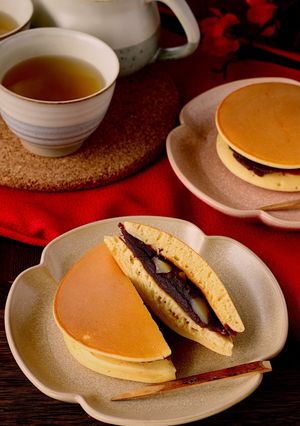 お米の粉で作る♪モッチリやみつきどら焼き-レシピのメイン写真