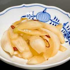 รูปของ シャキシャキ食べられるポン酢玉ねぎ