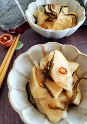 かぶと塩昆布の甘酢漬け-レシピのメイン写真