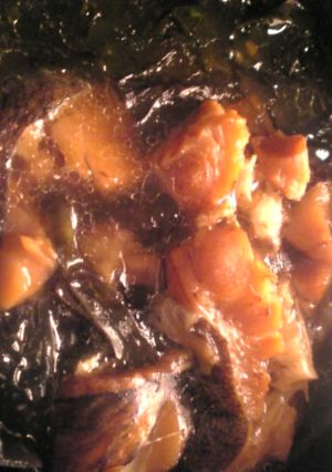 カレイと昆布の煮物-レシピのメイン写真