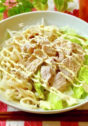 簡単☆豚しゃぶうどん-レシピのメイン写真