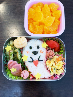 オバケキャラ弁☆幼稚園用☆2歳8ヶ月-レシピのメイン写真