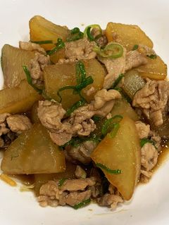 ♡豚肉と大根の甘辛煮♡-レシピのメイン写真