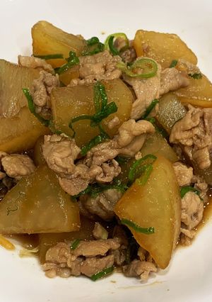 ♡豚肉と大根の甘辛煮♡-レシピのメイン写真
