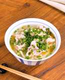 冷凍うどんで！ごま香る豚バラ塩うどん