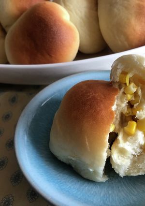チーズコーンパン-レシピのメイン写真