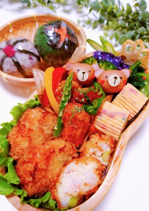 女子学生のお弁当（2022.10.27）-レシピのメイン写真
