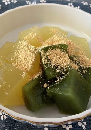 ベジわらびもち-レシピのメイン写真