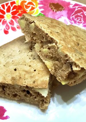 りんごとミロのホットケーキ♪-レシピのメイン写真