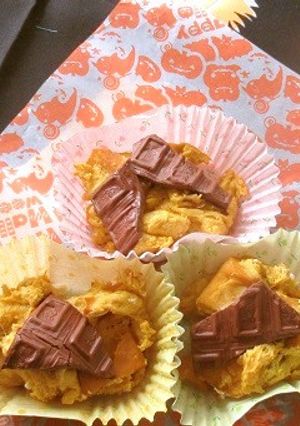 お砂糖なし、カボチャのハロウィンケーキ-レシピのメイン写真