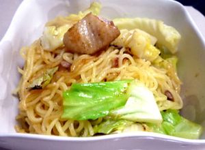 アレンジ鶏塩焼きそば☆柚子風味♪-レシピのメイン写真