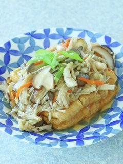 厚揚げのきのこあんかけ【JA福井県】-レシピのメイン写真