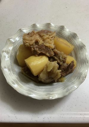 超簡単スジじゃが-レシピのメイン写真