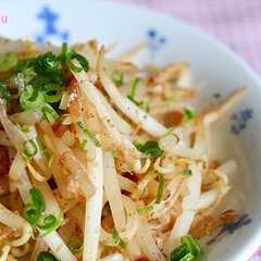 安い！簡単！お肉風味のもやし炒め-レシピのメイン写真
