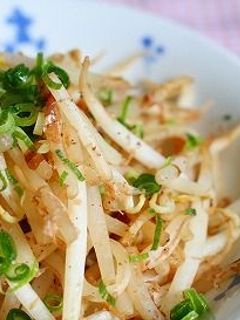 安い!簡単!お肉風味のもやし炒め-レシピのメイン写真