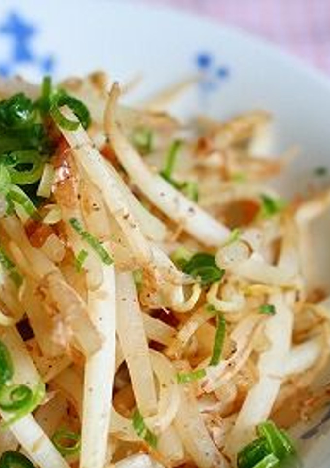 安い！簡単！お肉風味のもやし炒め-レシピのメイン写真